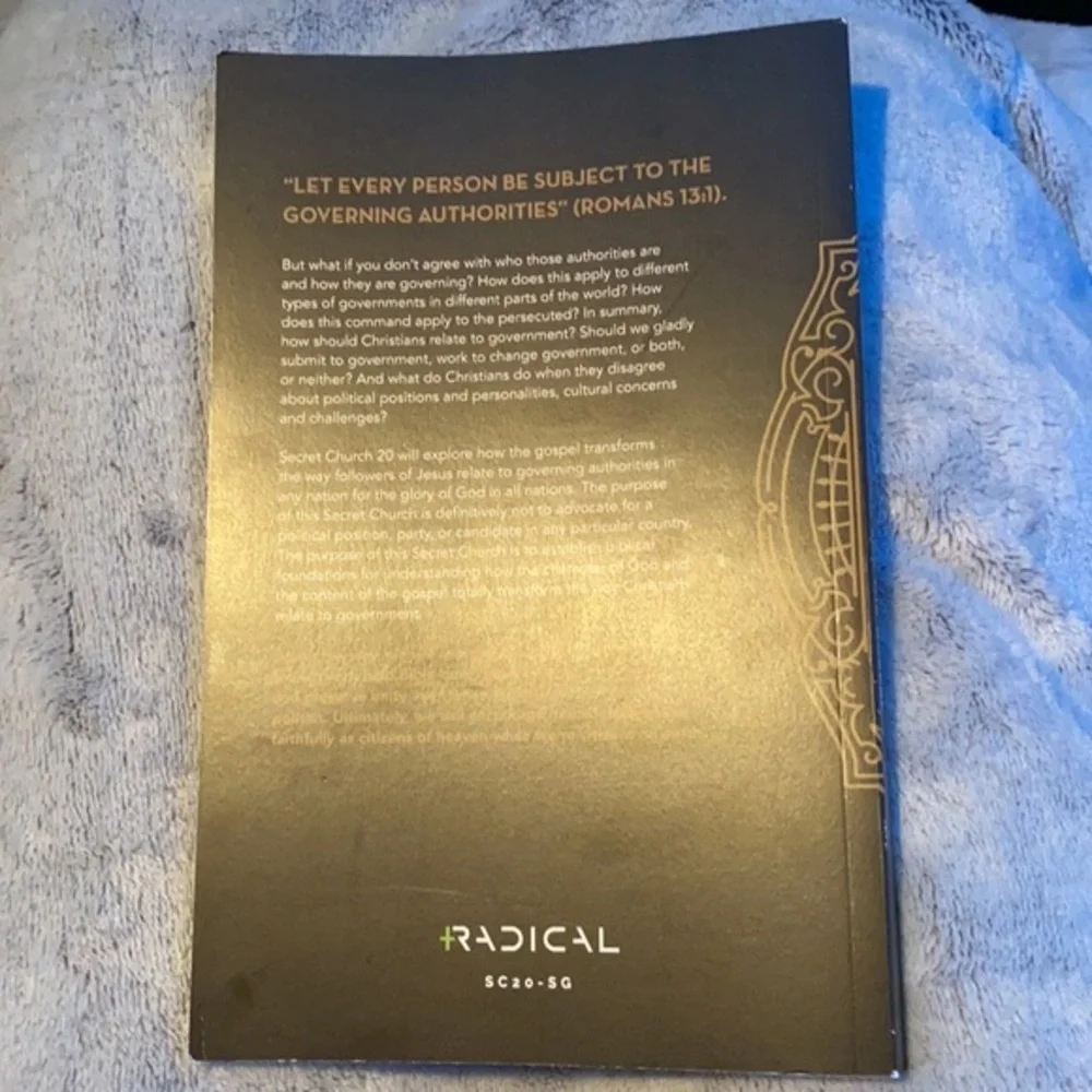 David Platt Secret Church 20 God Government and the Gospel Study Guide 2020